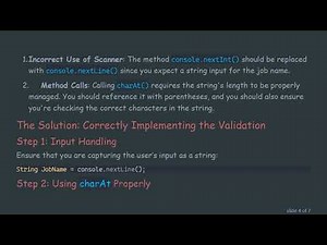 Mastering the Use of charAt in Java: Correcting Common Errors