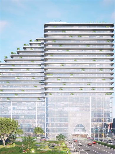 Prime Mall Façade Animation | High-End 3D Visuals in 3ds Max + D5 Render ✨