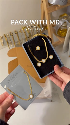 ASMR aesthetic packaging | Pack order with me ✨