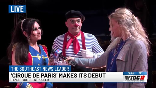 Cirque de Paris opens in Pooler