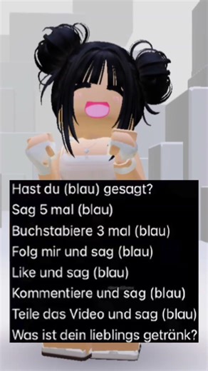 hast du (blau) gesagt #viral #fypシ #roblox #50subs
