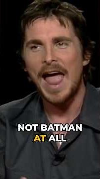 No wonder Nolan chose Him to play Batman