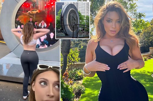 OnlyFans model who flashed portal jokes that she wanted to show off ‘two New York, homegrown potatoes’