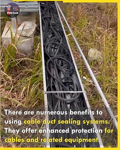 Benefits of Using Cable Duct Sealing Systems. | Fun club