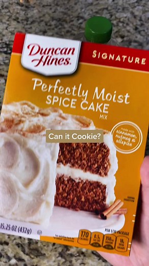 Delicious Spice Cake Cookies Recipe