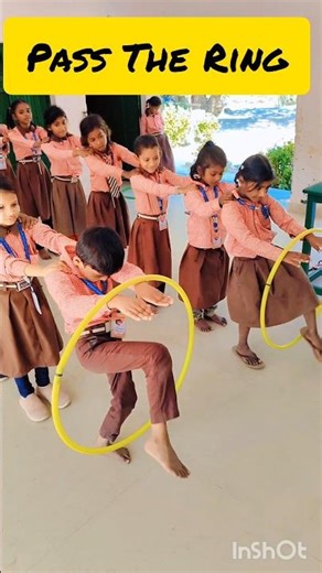 Activity I Pass the Hula Hoop Game I #viral #shorts #ytshorts #hulahoop #hulahooping #activity