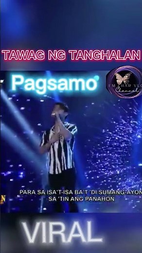 Tawag ng Tanghalan Contestant Singing “Pagsamo” Goes Viral #shorts