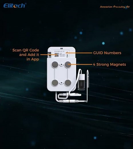 Wireless Real-Time Temperature & Humidity Monitor RCW-360 Pro-Elitech