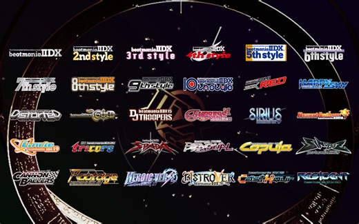 beatmania IIDX历代游玩画面合集 (1st-33rd)