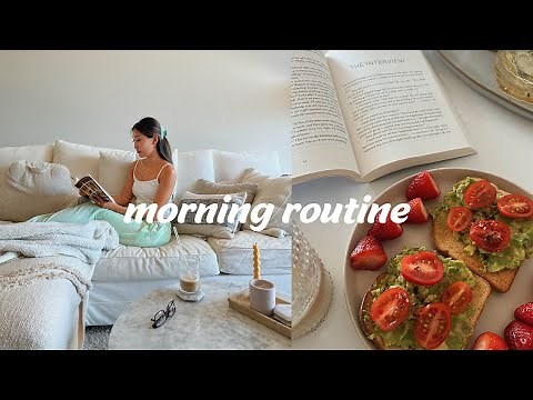 morning routine | calm mornings, healthy and productive habits