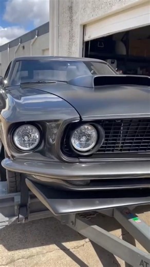 BEAST on a Trailer! Custom Boss 429 Mustang 🔥