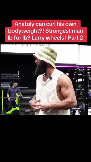 Anatoly vs Larry Wheels: Bodyweight Curl Challenge