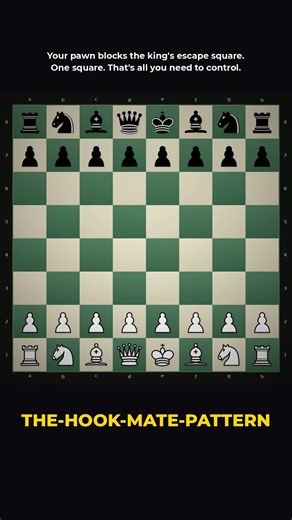 💀 The Hook Mate — Rook, Knight, and Pawn Force Checkmate | Deadly Patterns ♟️