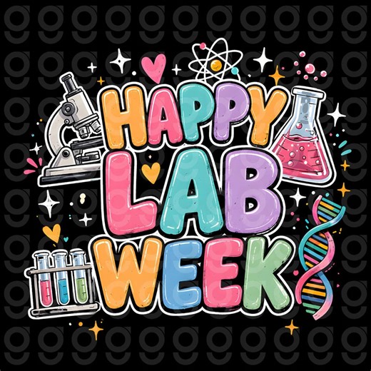 Happy Lab Week Science Sublimation Design (digital Download) - Etsy