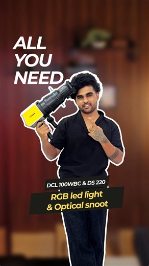 Bhawani singh rathor on Instagram: "Taking my shoots to the next level with the incredible Digitek DCL 100WBC RGB 100W LED Video Light! Indoors or outdoors, this beast is packing a punch with its CRI 97+, 2700-6500K color temperature range, and 20 FX modes that make every shot look professional. The 4500mAh battery keeps me shooting without interruptions, while the mini Bowens mount gives me full creative control! And for those who love to play with light, the Digitek DS 220 Bowens Mount Optical