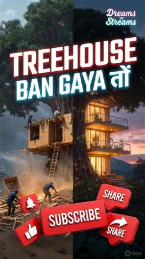 Yeh Treehouse Nahi… Luxury Villa Hai 😮” #shorts #treehouse #luxuryhouse #luxuryvilla #trending