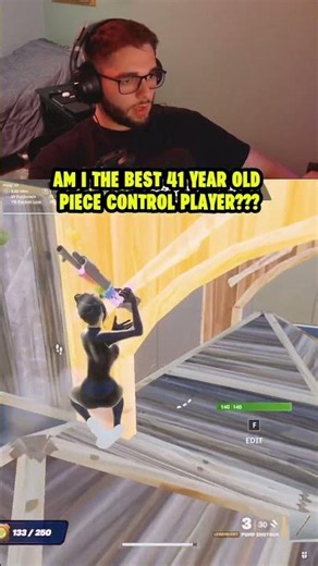 Am I the greatest 41 year old piece control player? #fortnite #fortniteclips #gaming #shorts