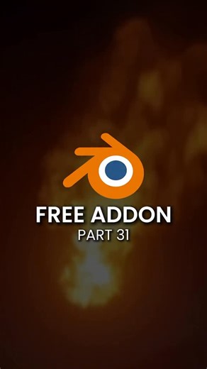 ARTINVADER on Instagram: "FREE Blender Addon – Create powerful 3D fire, smoke, and explosions in seconds with the Fire & Smoke Generator for Blender. Credits to the addon creator: Simon Thommes #blender #blender3d #B3D #BlenderTutorial #blenderaddon"
