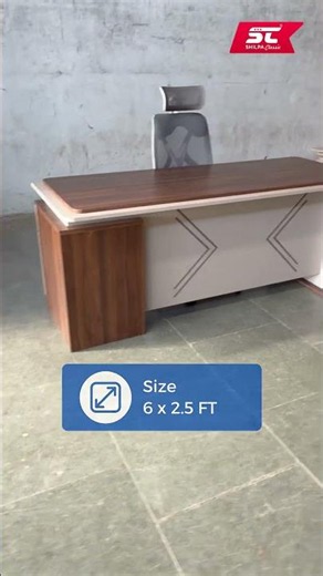 Boss Desk 3 | Premium Executive Office Desk with Storage