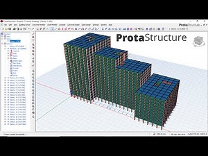 21 floors Building Design in Protastructure