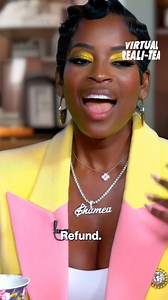 Shamea Morton plays fashion police on Angela Oakley's style 👗💇‍♀️👃 📸 Watch the full episode of Tea Time here🫖 https://virtual-reali-tea.visitlink.me/pYS9ii | Virtual Reali-Tea