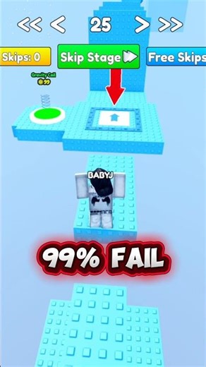 This Roblox Obby Broke Me (And I Still Won) #roblox #impossible #parkour