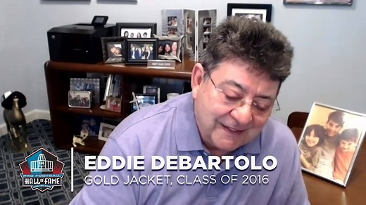Hall of Famer Edward DeBartolo, Jr. was one of our honorees during our Merlin Olsen Live Show. | Pro Football Hall of Fame