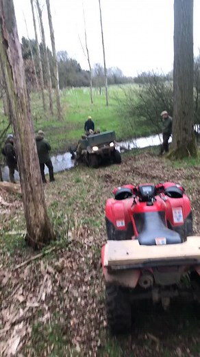 You can’t cross there....! #stuck #mud #quad #atv #agrilads #trailhunting @harrytutt4