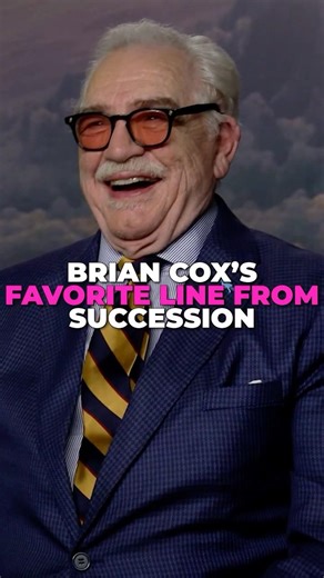 Brian Cox reveals his favorite line from Succession