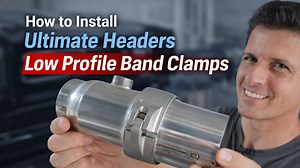 How to install Ultimate Headers low profile band clamps