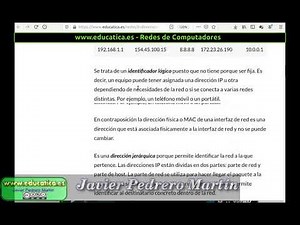 Redes - 06.01 - Explicación básica sobre direcciones IP en IPv4