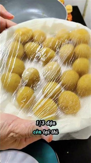 Tips for Making Chewy and Fragrant Mung Bean Bánh Dày 🌾 | #shorts