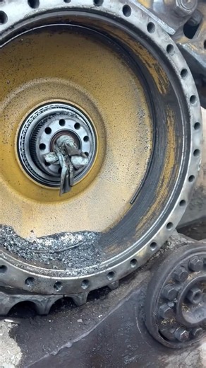 Epic bulldozer fail & heavy repair! 😱 #heavyequipment #machinery