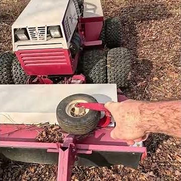The Wheel Fell off the Tractor and I MOWED IT! Here's what it BROKE!