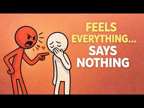 Psychology of People Who Feel Everything But Say Nothing