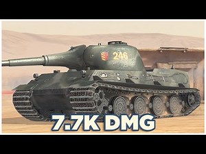 Löwe • 7.7K DMG • 6 KILLS • WoT Blitz