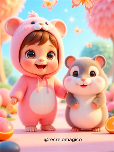 Baby Dances in Adorable Hamster Costume