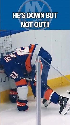 Never count a hockey player out