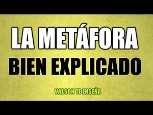 LA METÁFORA - QUÉ ES LA METÁFORA - EJEMPLOS DE METÁFORA