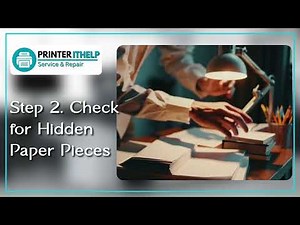 How to Fix HP Printer Paper Jam Error with No Paper Stuck | Easy Troubleshooting Guide