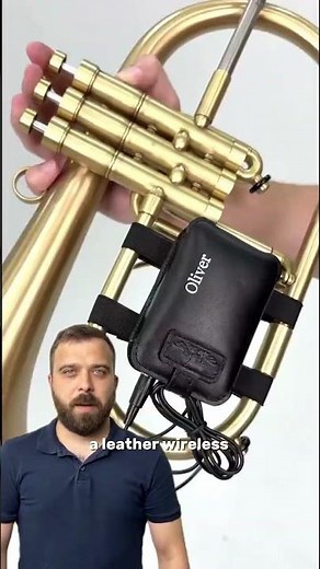 Trumpet Wireless Microphone Transmitter Holder