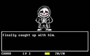 【Undertale同人游戏】Dusttale无药（非审判战）