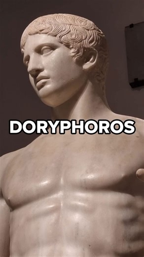 Tristan Hughes on Instagram: "The Doryphoros - one of the world's most famous sculptures. #ancientart #statue #doryphoros #ancient #archaeology #history Contrapposto diagram image credit: Paolo Villa / CC Michelangelo's David image credit: Jörg Bittner Unna / CC"