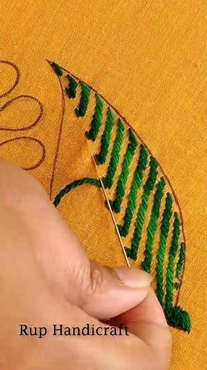 Hand Embroidery : Bangladeshi Traditional Nokshi Katha Embroidery Tutorial, Easy Kantha Stitch Idea