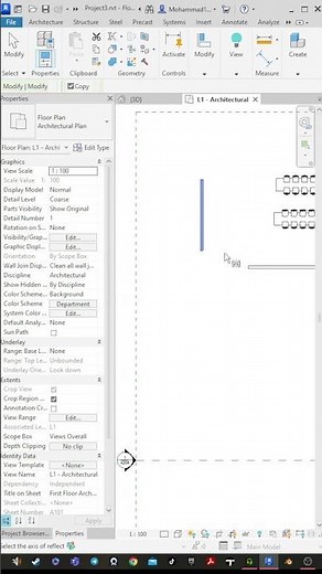 Revit 2025 mirror