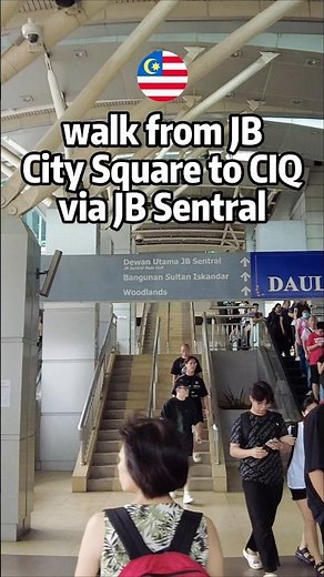 🇲🇾 Johor Bahru Sentral is between JB immigration custom and JB City Square