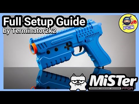SINDEN LIGHT GUN | MiSTer FPGA | Full Step by Step Set Up Guide