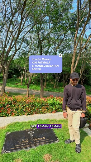 Kondisi Terkini Makam Kiki Fatmala di Ancol