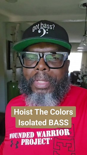 I appreciate you guys! 💯 #acapellacover #deepvoices #thatbassvoice #basssinger #godeep #musicvideo #acapellacover #musicnews #hoistthecolor #hoistthecolours