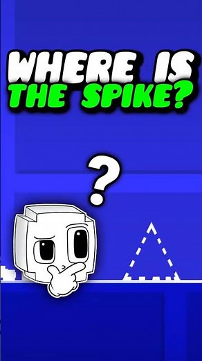 THE SPIKES CAN BE DELETED IN GEOMETRY DASH?!! #geometrydash #gd #shorts #games
